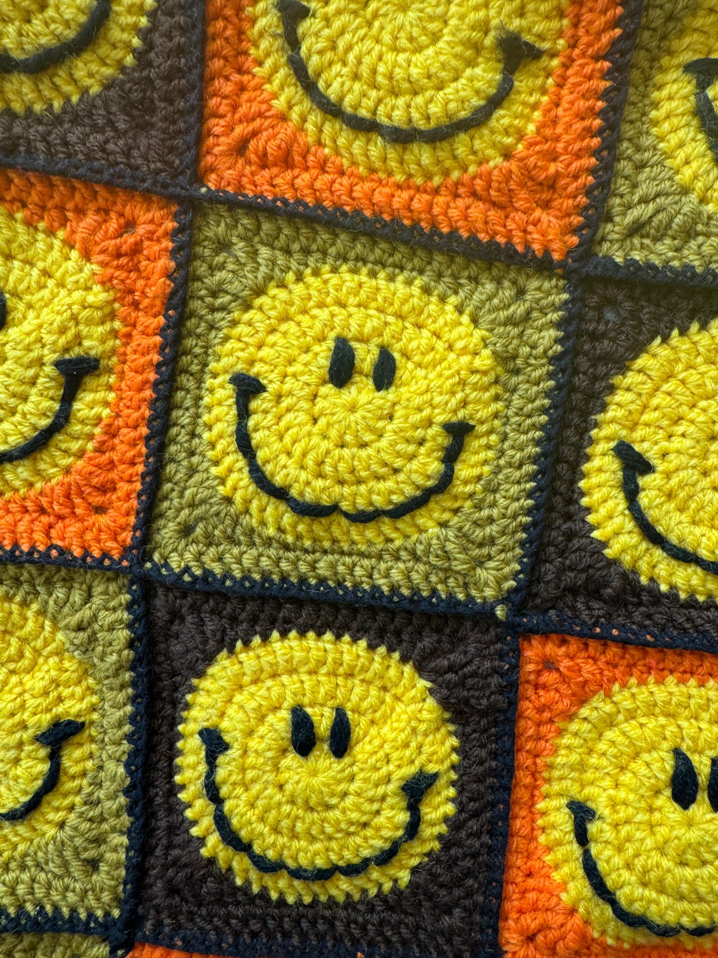 Crochet Bag Smiley