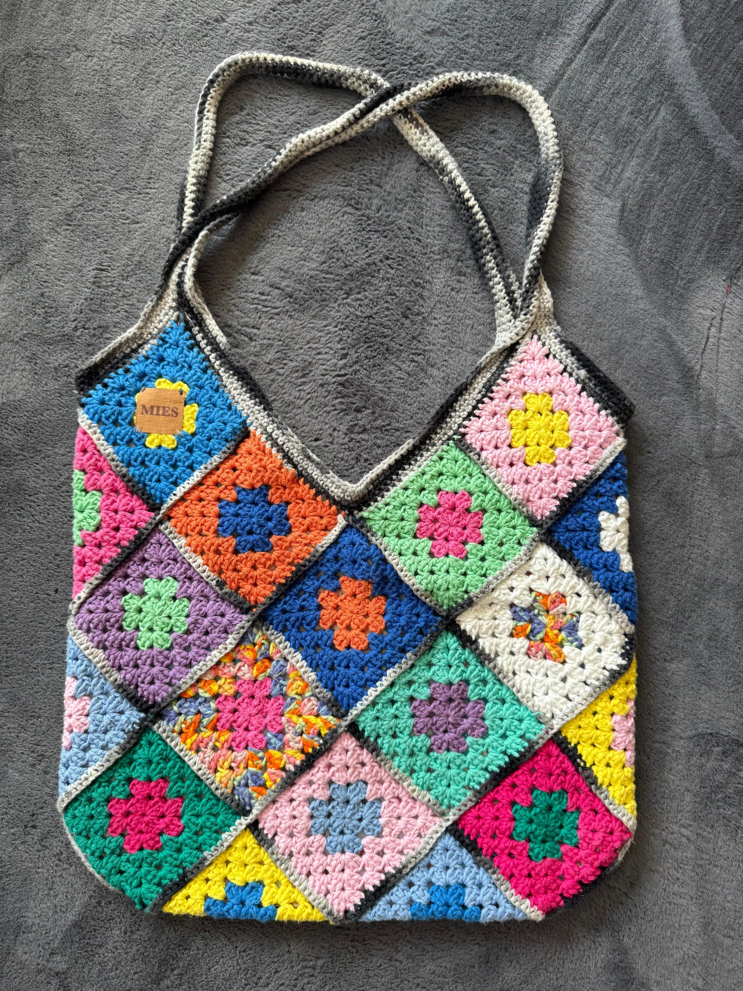 Crochet Bag Tegels
