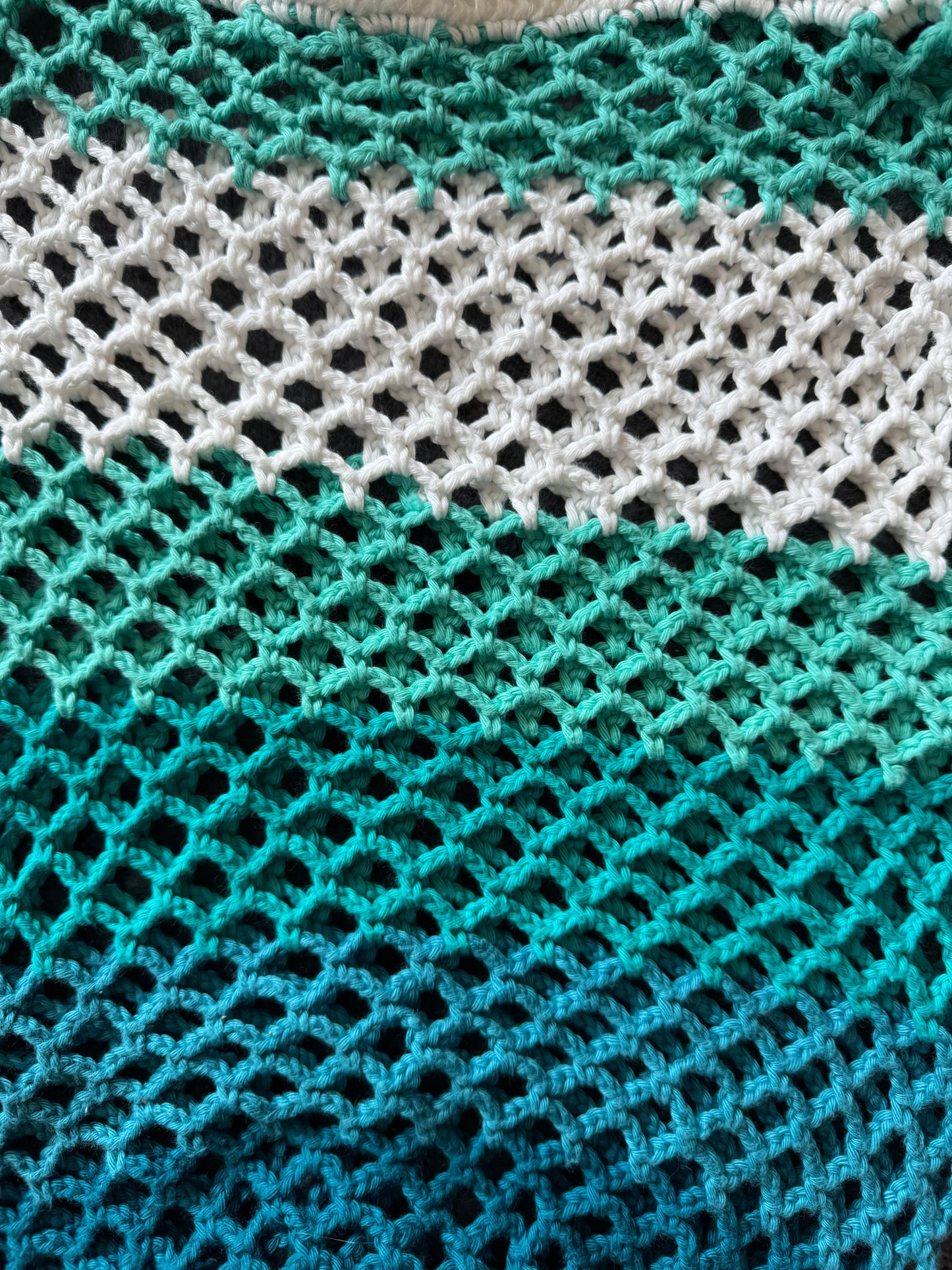 Crochet Bag Visnet Groen